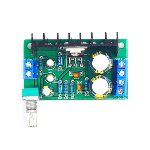 RLECS TDA2050 Mono Audio Amplifier Module Green Digital Circuit Board Suitable for Amplifying Electronic Musical Instruments and DIY Desktop Speaker - Thumbnail 5