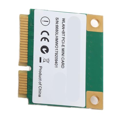 Tarjeta de red inalámbrica ciciglow para laptop, banda de 6 GHz, interfaz Mini PCIE, adaptador WiFi tri-banda (2.4/5/6 GHz), velocidad hasta 574 Mbps + 2400 Mbps + 2400 Mbps, con Bluetooth 5.2 miniatura 1