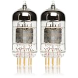 Pair of Electro-Harmonix 12AU7 EH Gold Pin Preamp Vacuum Tube