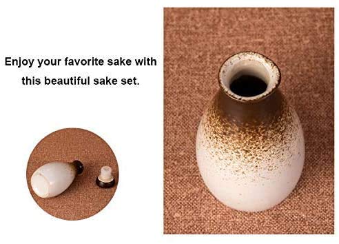 B209s  染付福寿図ちろり　徳利　酒器　茶道具 Amazon.co.jp: 白鳥 鶴 徳利 酒器 寿 福 荘風 正月 お屠蘇