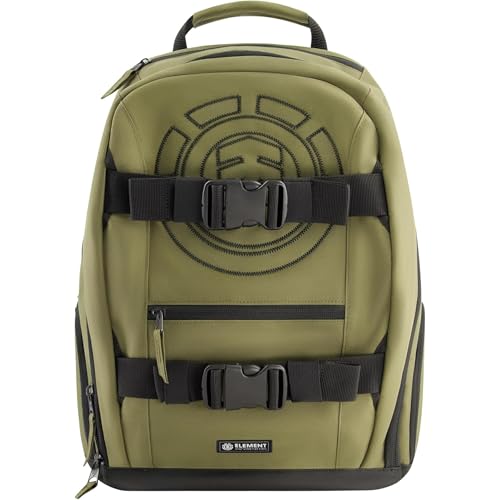 Element Mohave Mochila, laptop de 38 cm, bolsa acolchoada para computador para viagens ou trabalho, Verde, One Size
