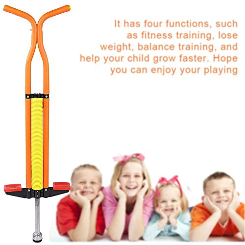 Pogo Stick for Kids Pogo Stick for Boys and Girls, Pogo Sticks for Ages 7 and Up, .Load Capacity 88Lbs, Easy Grip, Pogo Stick for Hours of Wholesome Fun, Orange
