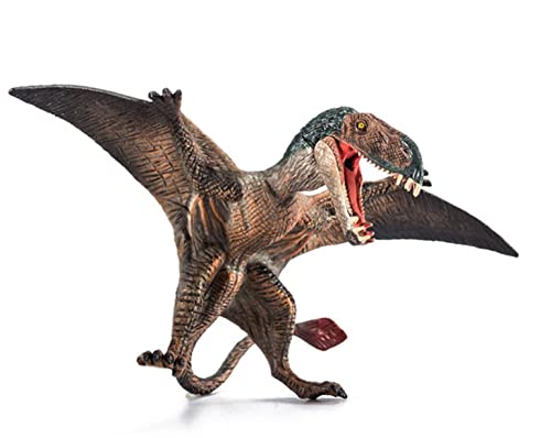 Dinosaur Toy-Realistic Jurassic Winged Pterosaur Figures with Moveable Mouth,Realistic Educational Pterodactyl Dinosaur Figures for Birthday Gift, Kids Toys,Birthday Cake Decoration,Party Favor