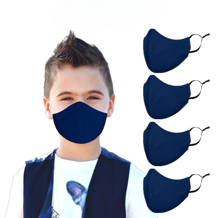 SUBHUSHA Pure Cotton Reusable, Washable & Breathable Cloth Face Mask with Melt Adjustable Ear Loop and Ear Saver Strap and Without Valve-picture-10