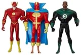 Justice League Unlimited The Flash, Green Lantern, Red Tornado-H2107