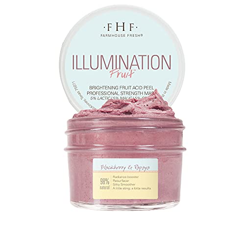 FarmHouse Fresh Fruit Face Mask – Glow-Boosting Exfoliant with Fruit Acids, 3 fl. oz.