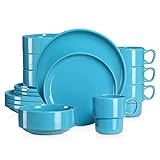 PARFAIT POUR UN USAGE QUOTIDIEN：Cet ensemble de vaisselle en porcelaine comprend toutes les pièces essentielles, il ne vous lassera pas et s’adaptera à toutes les occasions.