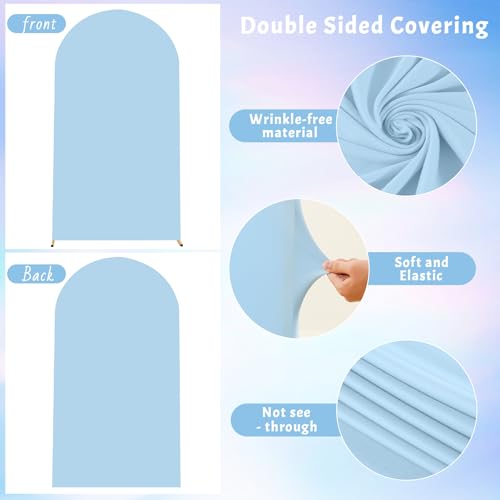 Funda para soporte de arco de fondo 6.6FT azul miniatura 5