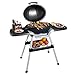 Produktbild ML-Design Elektrogrill 2in1 Standgrill-Tischgrill 2400W Ø46,5cm, Elektrischer Grill mit abnehmbarem Deckel und Standfuß, Thermometer, Fettauffangschale, Antihaftbeschichtung, Grillplatte Abstelltische