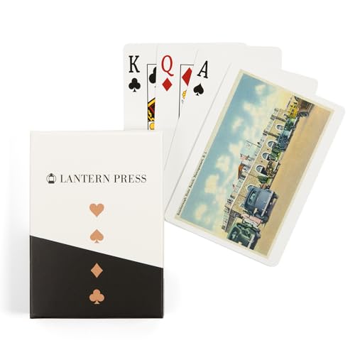 Baraja de 52 cartas tamaño póker vista Rhode Island