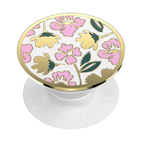 Image of PopSockets Adhesive Phone Grip, Holder, Phone Stand, Enamel - Enamel Feel Pretty
