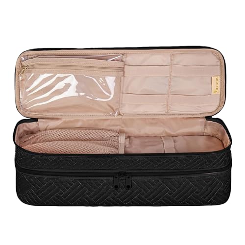 �w�A�h���C���[�o�b�O - 15.5x5.1x4.9�C���` �g���x���R�X���e�B�b�N�|�[�`�A���@�\���[�I�[�K�i�C�U�[�A�L�X�Ƃ��������R���p�[�g�����g |�|�[�^�u�� �g�C���^���[ ���C�N�A�b�v �P�[�X �x�ɗ��s �r�W�l�X ���s ���� �j���p