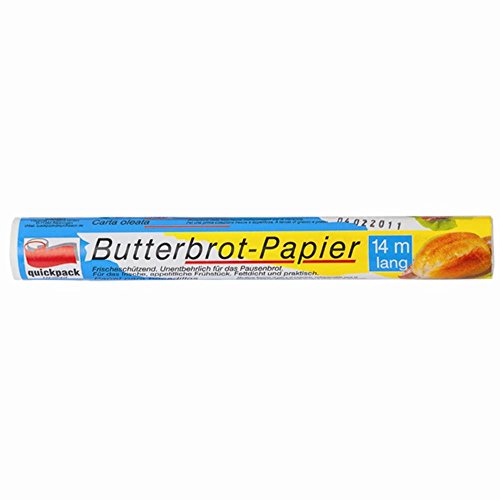 Preisvergleich Produktbild Butterbrotpapier Rolle 25cmx14m