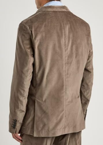 Men's Casual Corduroy Blazer Classic Fit Long Sleeve Jacket 2- Button Sports Coat2