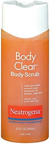 Neutrogena Body Clear Body Scrub 8.50 oz (5 Pack)