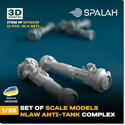 スパラッハ 1/35 NLAW 対戦車ミサイル 2個入 レジンキット SPU12335 (ミリタリー)