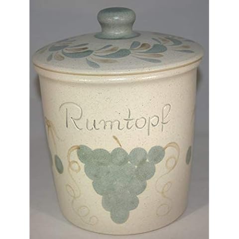 Rumtopf 3 Liter Schilf Steinzeug Cover