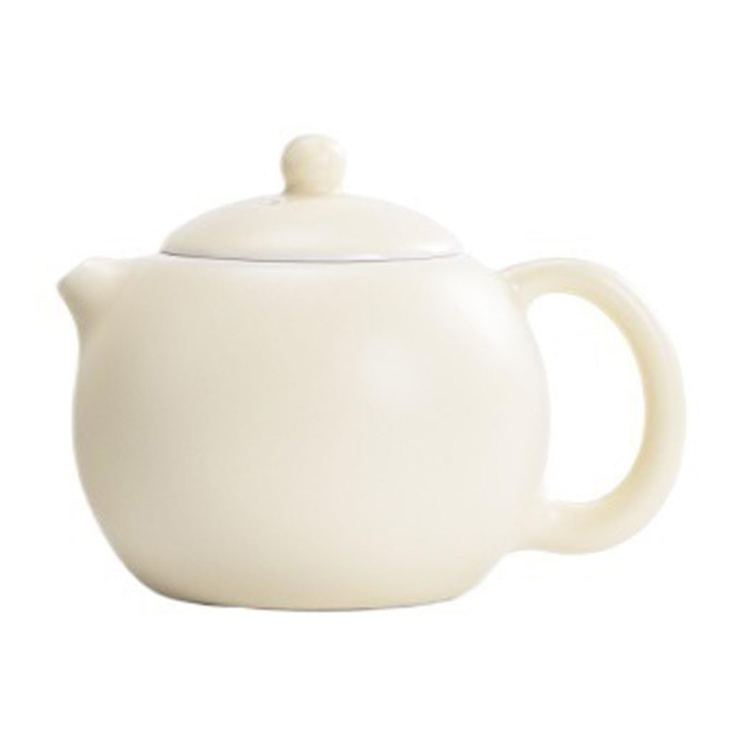 Tetera con filtro integrado para preparar té individual de cerámica o hierro