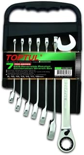 TOPTUL Serie di chiavi a cricco ad anello fissa GAAM0709 965g