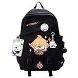 Dalicoter Game Backpack Thoma Backpack Cute 3D Printed Daypack Laptop 17' Large Capacity Travel Black BackPack With Gift