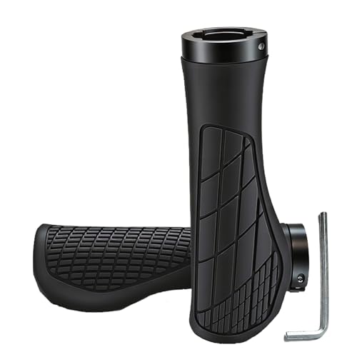 Fahrradgriffe Ergonomisch, mit Innensechskantschlüssel, fahrradgriffe 22mm – Lenkergriffe für Fahrrad, MTB, Cityrad, Trekkingrad, Rennrad