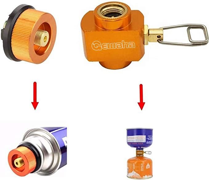 Amazon | Gewaha ガスアダプター 詰め替え cb缶 od缶 ガス充填