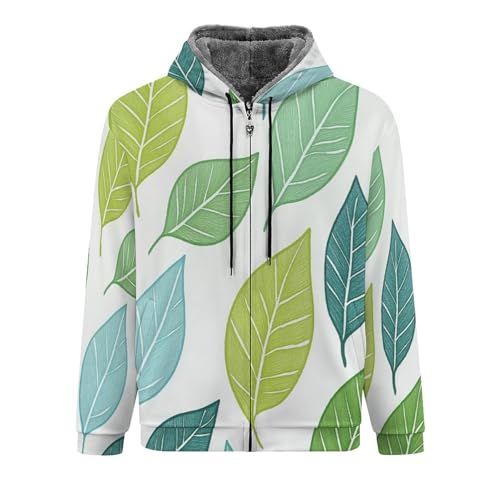 Sweat à capuche homme isolation thermique totale veste zippée à manches longues