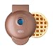 Dash DMW001CU Mini Maker Iron for for Individual Waffles, Paninis, Hash browns, other on the go Breakfast, Lunch, or Snacks, Copper