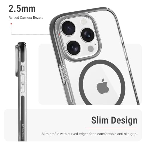 Image of DailyObjects Stride 3.0 Clear MagSafe Phone Case Cover for iPhone 16 Pro Max