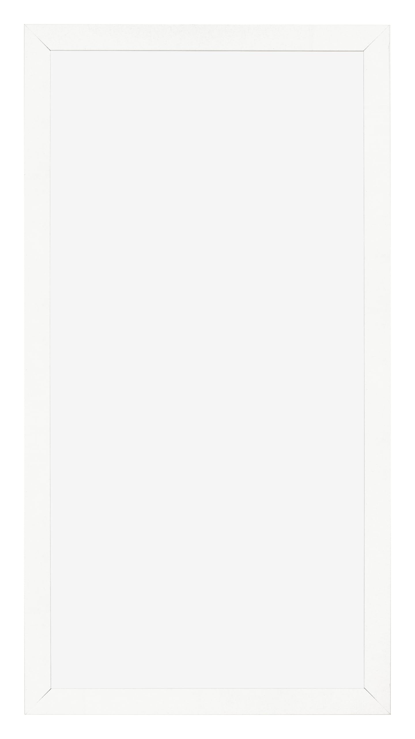 Dutch Frame Factory - Picture frame 40x70 cm - White High Gloss - MDF Picture frame with Antireflex Acrylic glass - Photo frame 40x70 cm - Benno