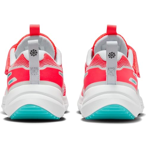 Nike Cosmic Runner Little Kids' Shoes (HM4400-600, Bright Crimson/Pure Platinum/Black/Dusty Cactus)3