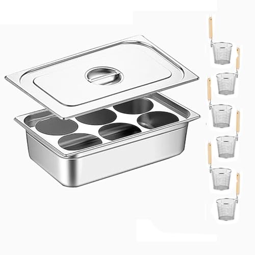Cuiseur à pâtes en acier inoxydable pour équiper votre cuisine de restaurant