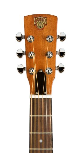Epiphone Dobro Hound Dog Deluxe Round Neck Guitare acoustique Vintage Brown - Les Beatles, Paul McCartney, John Lennon, RIngo Starr, George Harrison Epiphone Dobro Hound Dog Deluxe Round Neck Guitare acoustique Vintage Brown – Image 4