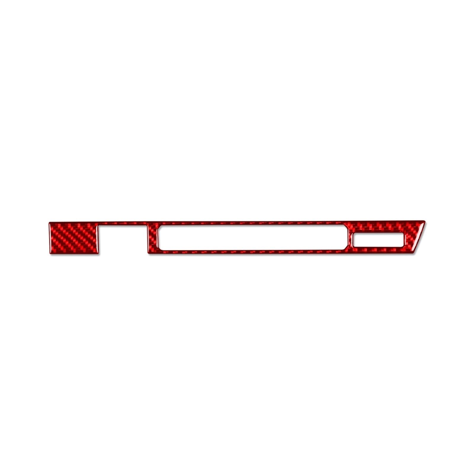QBKGMEWCA Warning Light Switch Trim Decal Compatible for Toyota Tacoma 2015-2022 Carbon Fiber(Type2)