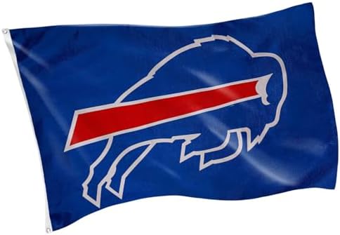 Team Sports America NFL Buffalo Bills 3x5 Outdoor Durable Flag wi...