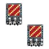 EIELE 2pcs Multi-Directional Adjustable Running Light Soldering Practice Kit LED Light Soldering Kit Electronic Project Kit Soldering kit for Electronics
