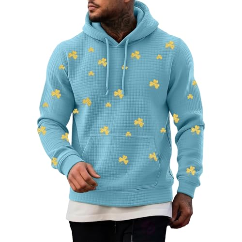 Gimnasio sin sudor sudadera sin mangas con capucha azul L 2