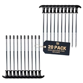 TIMBER RIDGE Paquete de 20 Pinzas Resistentes…