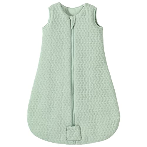Image of Yoofoss Baby Sleep Sack 6-12 Months TOG 2.5 Winter Wearable Blanket Baby Sleeping Bag for Toddler Sleeping Sack- Super Soft Warm Comfortable, Green