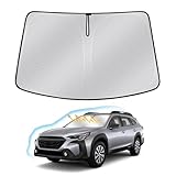 Windshield Sun Shade for Subaru Outback 2020-2025, Upgraded Nano Materials Front Window Shade Cover for Outback 2020 2021 2022 2023 2024 2025, Foldable Sun Shield Protector for Outback Accessories