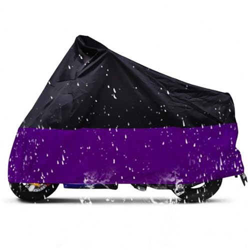 Telo Coprimoto Impermeabile Viola Per Esterni Per Yamaha YZF R1 R6 R6S