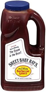 Sweet Baby Ray's BBQ Sauce, 80 Oz (Pack of 2)
