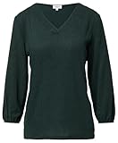 s.Oliver Damen T-Shirt 3/4 Arm 2170094 Blue Green 46