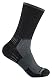 Wrightsock – 1 Paar Herren/Damen Profi Sportsocke, Wandersocke in schwarz, Modell Escape, Anti-Blasen-System, doppel-lagig, Crew (wadenhoch), Gr. M