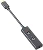 Creative Media Sound Blaster Play! 4 for Telework, Online Meetings, Windows 10 with Two-Way Noise Cancellation Software, High-Resolution USB DAC, SB-PLAY4
