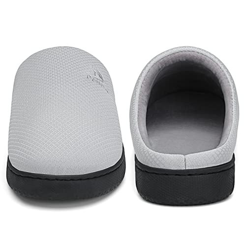 Dannto Womens Mens Memory Foam Slippers House Slide Sandals Bedroom Home Indoor Cozy Closed Toe Shoes3