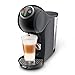Nescafé Dolce Gusto De'Longhi Genio S Plus EDG315.CGY, Automatic Coffee Machine, Capsule Coffee Machine, Espresso Boost, Cappuccino, Energy Saving Auto Shut-Off, 15 Bar Pressure, Anthracite