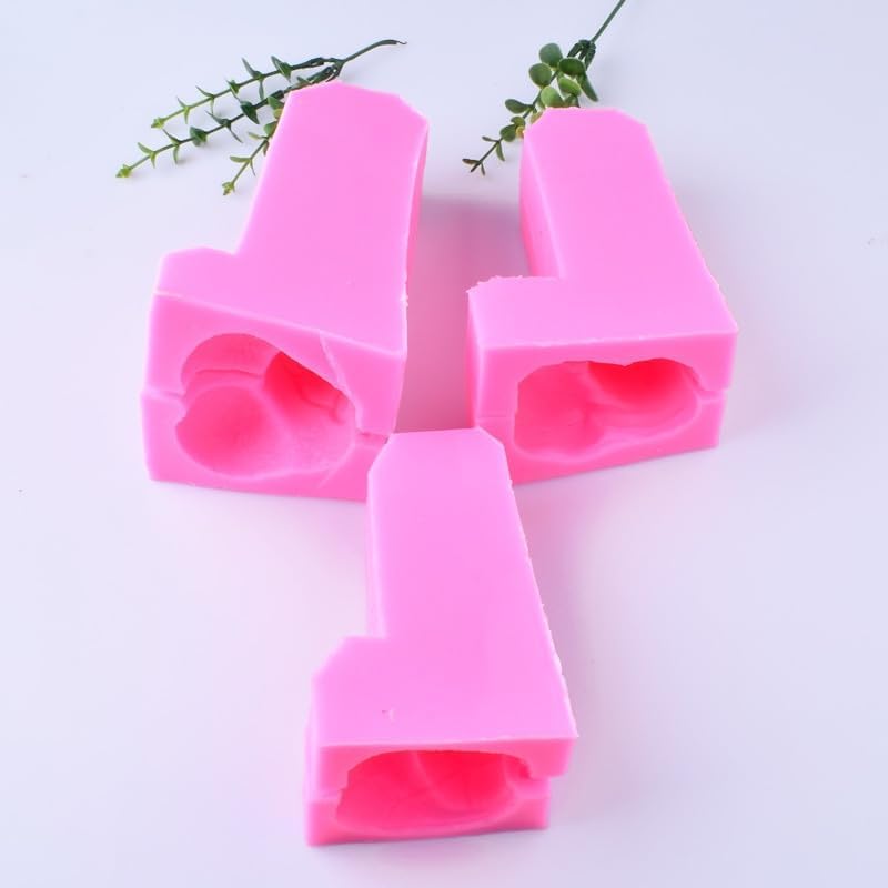 Molde de silicona de gran tamaño 3D para hombre sexual, hecho a mano, fondant, chocolate, decoración, herramientas, perfumado, jabón, vela,