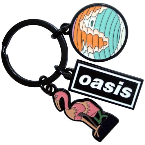 Oasis Band Logo Charms Porte-Clés Keychain Size One Size
