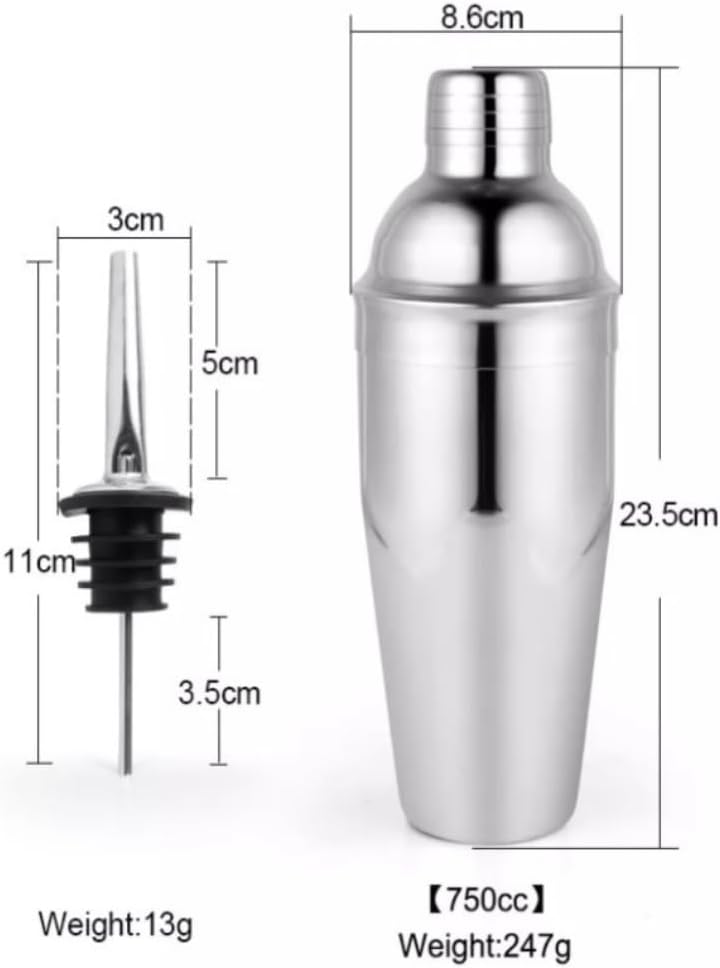 ステンレススチール製シェーカー16点セット バーテンダー用 バープロツール シェーカー コンプリートセット